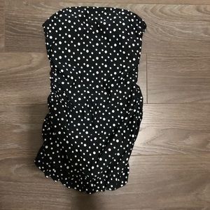 Polka Dot Swim Top